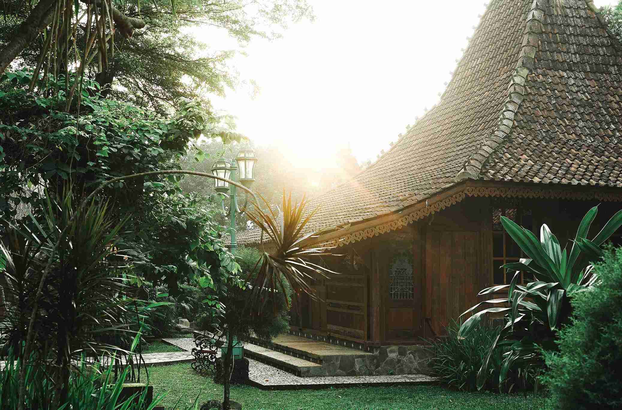 Heritage Joglo Detail - Traditional Carvings